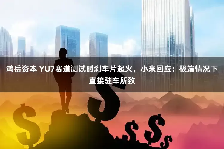 鸿岳资本 YU7赛道测试时刹车片起火，小米回应：极端情况下直接驻车所致