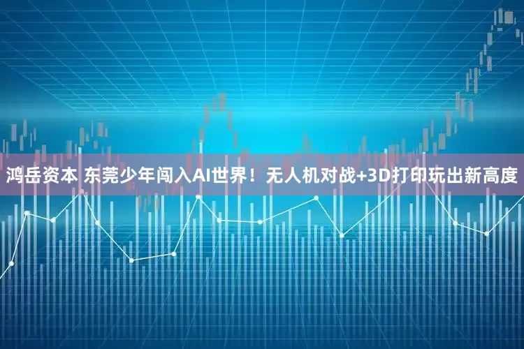 鸿岳资本 东莞少年闯入AI世界！无人机对战+3D打印玩出新高度