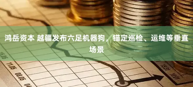鸿岳资本 越疆发布六足机器狗，锚定巡检、运维等垂直场景